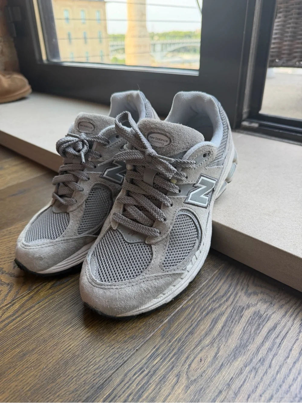 New Balance Grey Athletic Sneakers